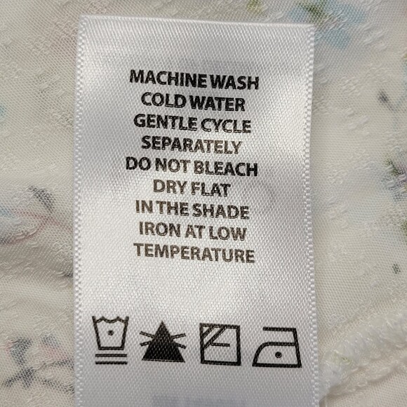 Buffalo David Bitton floral short sleeved blouse size XL - Picture 6 of 8